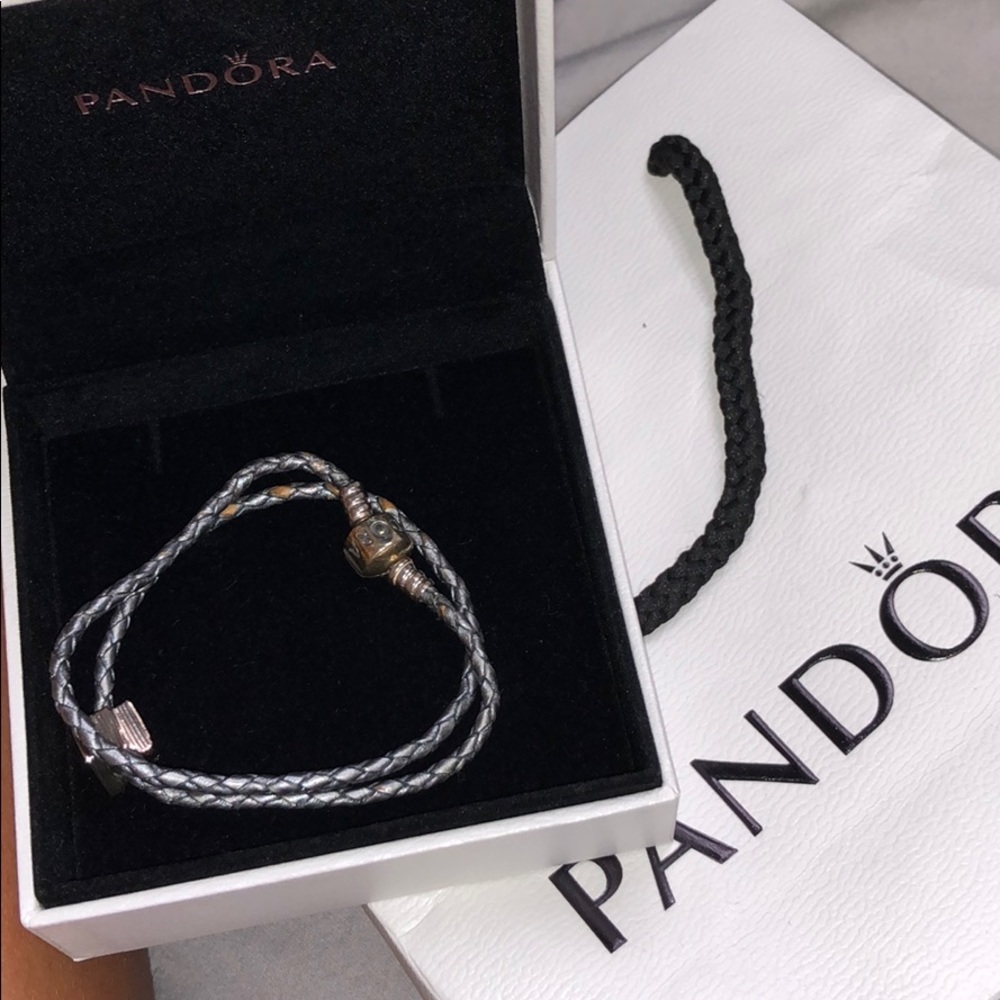 Pandora bracelet with charm